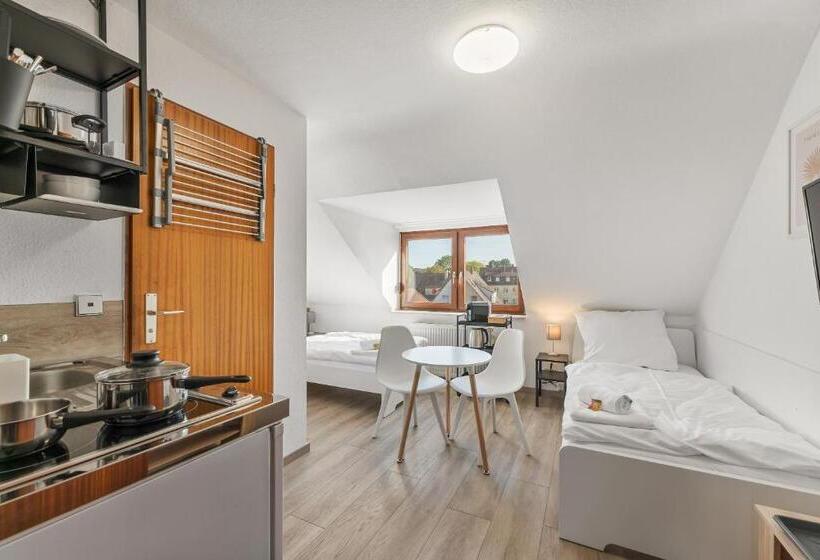 Номер Deluxe, Home2stay Apartmenthaus Heilbronn City Kitchen Parking Highspeed Wifi Washroom