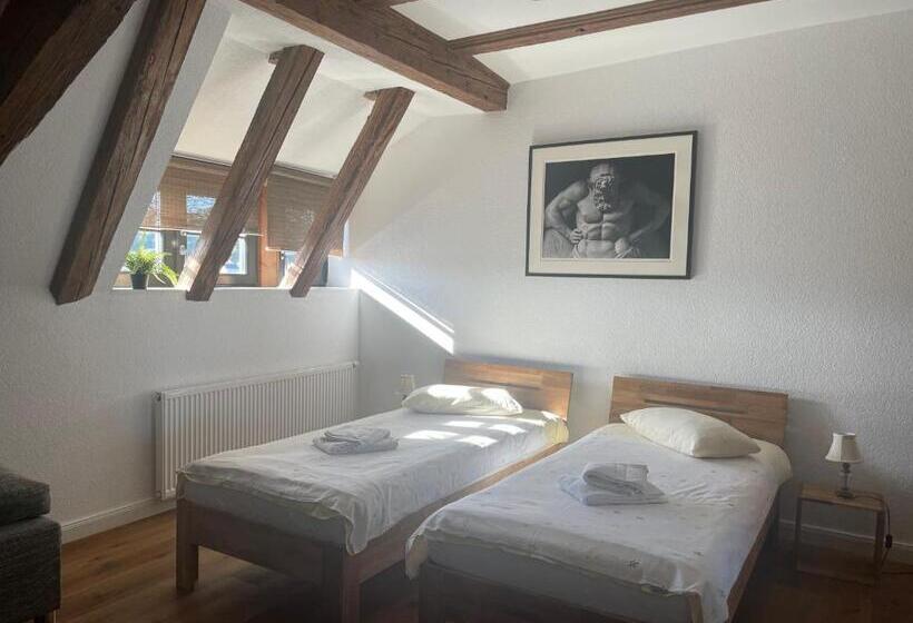 Deluxe room with river view, Gästezimmer An Der Stadtmauer