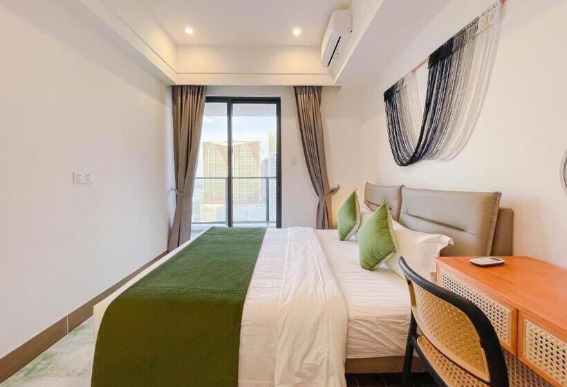 침실 1개 아파트, Phnom Penh Huan Yu Center Hotel & Residence 金边寰宇中心酒店公寓