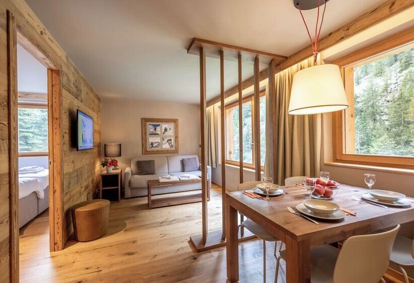 Апартаменты 2 Спальни, Swisspeak Resorts Zinal