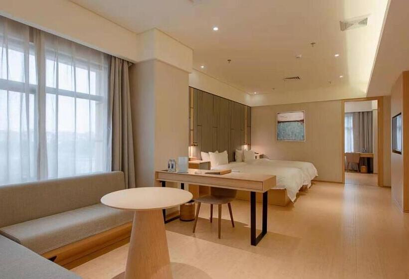 Люкс Повышенной Комфортности, Dingwang Hotel   Guangzhou High Speed Rail South Railway Station Chencun Metro Station