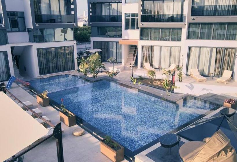 Апартаменты 1 Спальня, Chic Flat W Pool 5 Min To Beach In Kyrenia