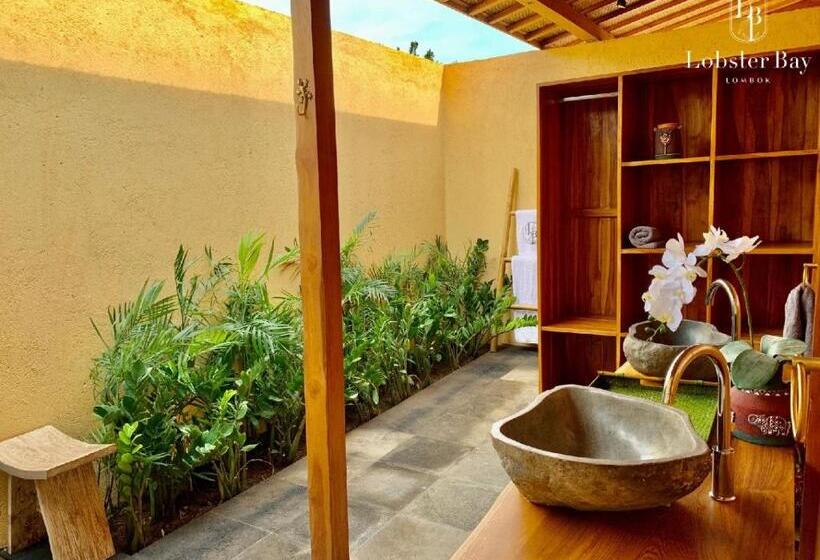 Вилла с 1 спальней и бассейном, Lobster Bay Lombok
