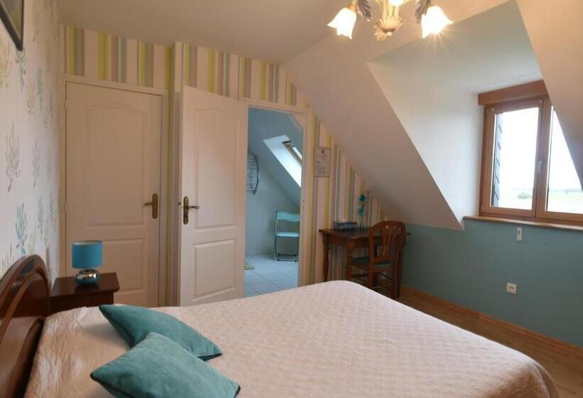 Одноместный Номер Вид на Сад, B&b La Rive   Le Mont Saint Michel