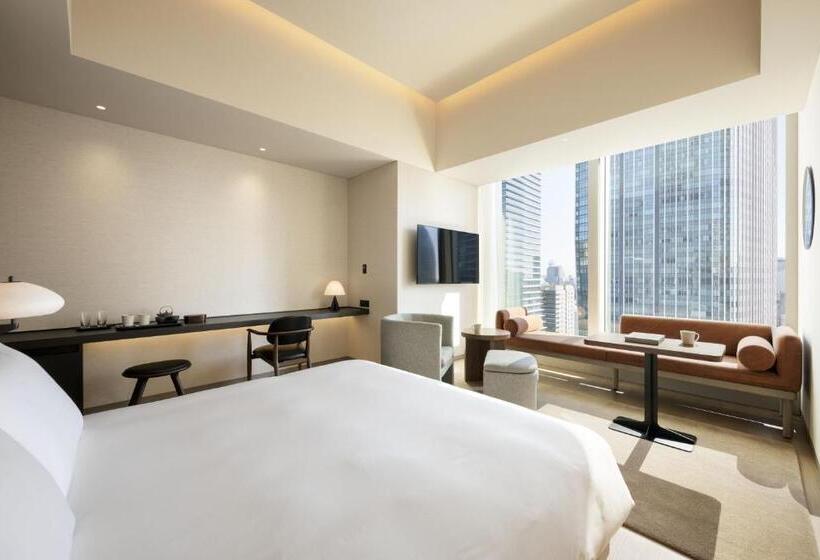Номер Deluxe Кровать Кинг Вид на Город, Toranomon Hills, The Unbound Collection By Hyatt