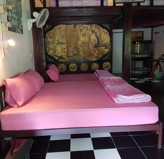 패밀리 룸 가든 전망, Ban Sabai Sabai Guest House
