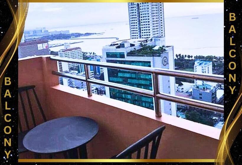 Escritório Estandar Vista Mar, Free Pool N Free Sauna Access Oceanview Balcony In The Heart Of Manila, Front Of Robinsons Mall, Wal