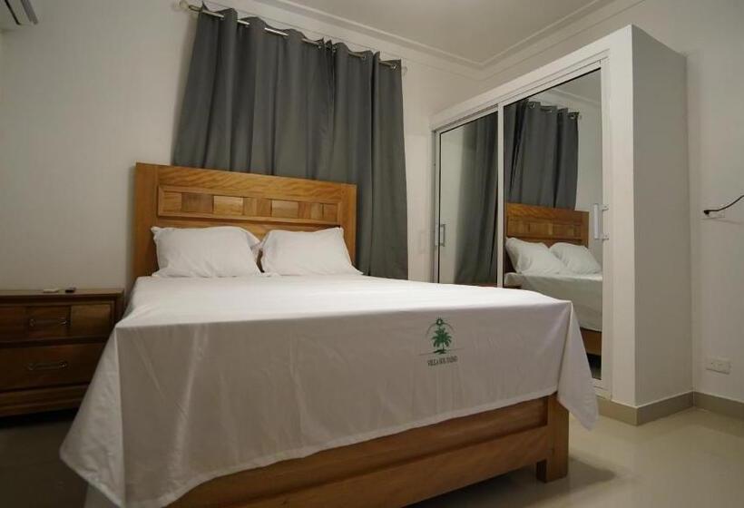 Апартаменты 1 Спальня, Villa Sol Taino, Hotel En Boca Chica, 5 Minutos Del Aeropuerto Internacional Las Américas
