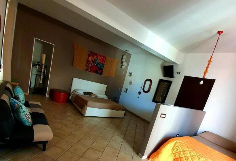 Апартаменты 1 Спальня Нижний Этаж, Casa Stone Milazzo B&b