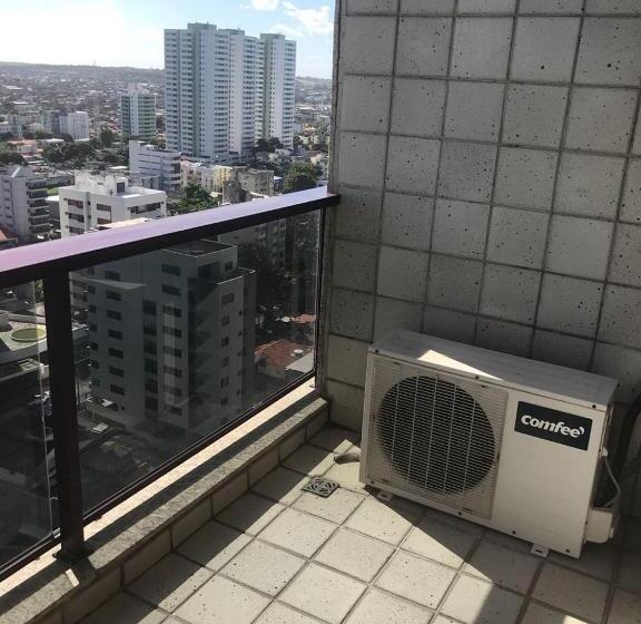 침실 1개 발코니 아파트, Golden Beach Flat Recife