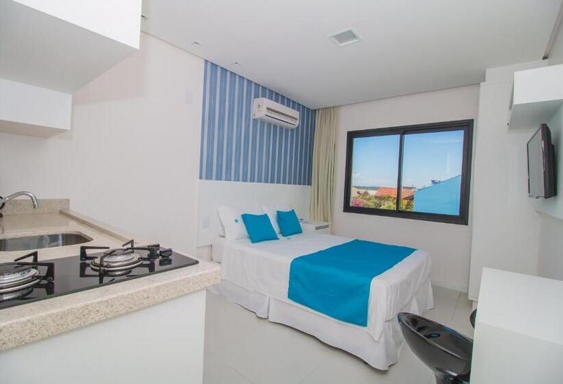 Апартаменты 1 Спальня, Ponta Dos Molhes Beach Flat
