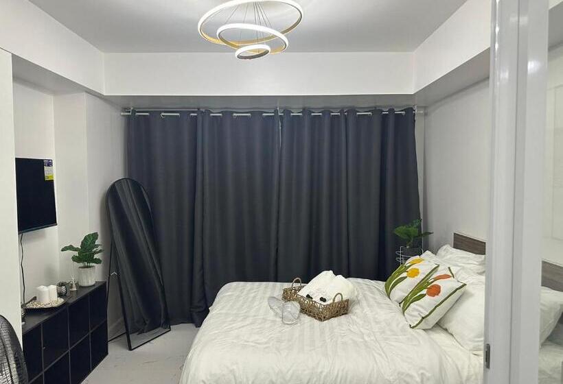 패밀리 스위트, Azure Urban Resort   City View 1br   Ps4, Billiards, Netflix, Karaoke