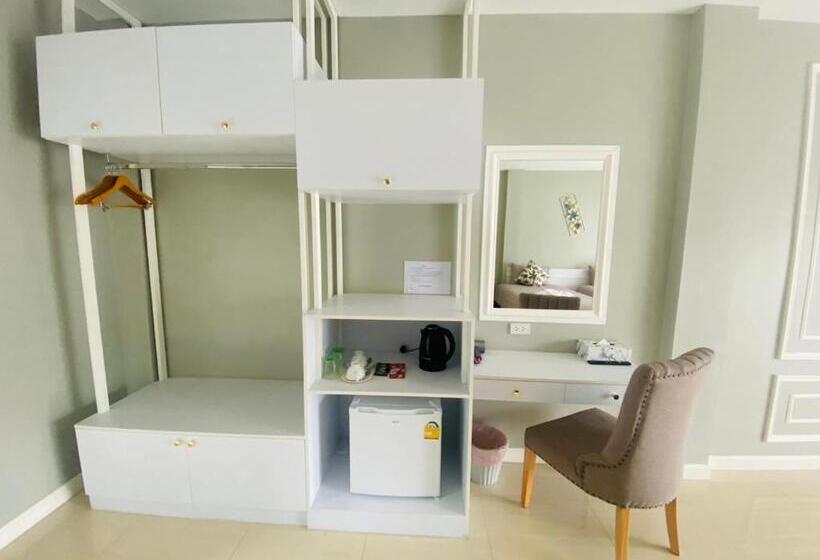 Трехместный Номер Deluxe, พาราไดซ์รีสอร์ต สังขละบุรี Paradise Resort At Sangkhlaburi