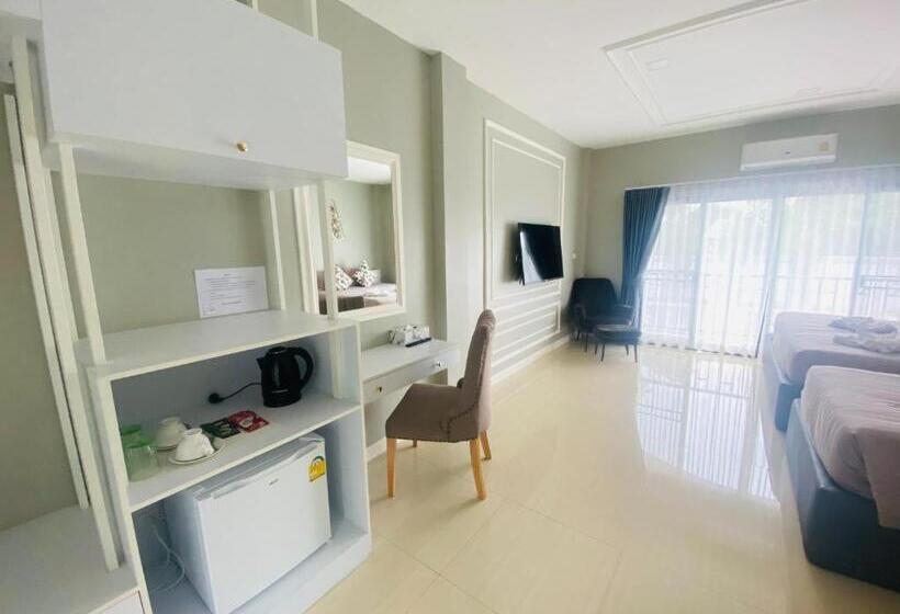 Номер Стандарт, พาราไดซ์รีสอร์ต สังขละบุรี Paradise Resort At Sangkhlaburi