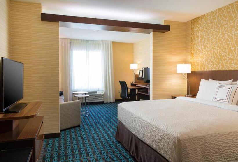 Люкс Кровать Кинг, Fairfield Inn & Suites By Marriott Sacramento Folsom