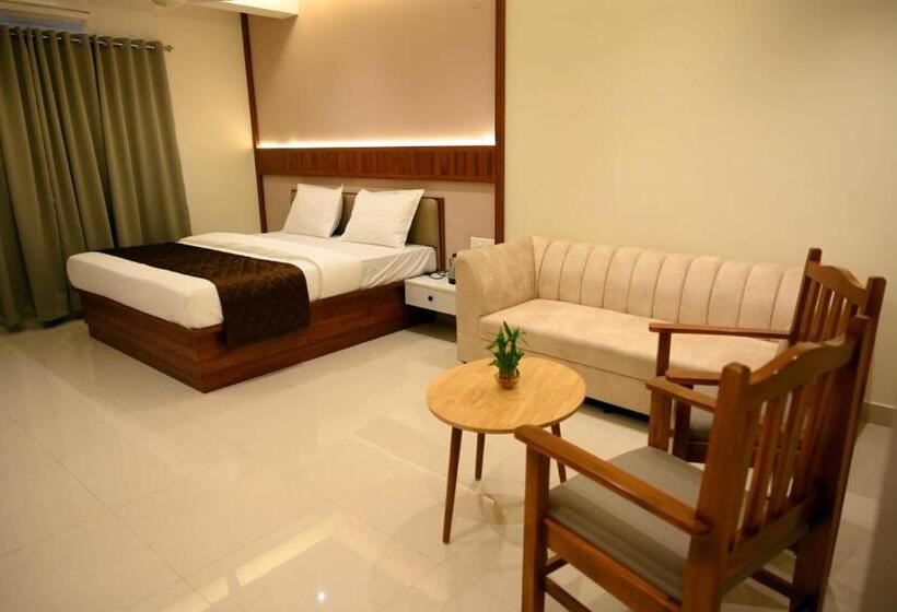 اتاق استاندارد با تخت بزرگ, Dwaraka Residency