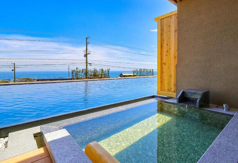 Люкс Deluxe Вид на Море, 鴨川温泉　璃庵