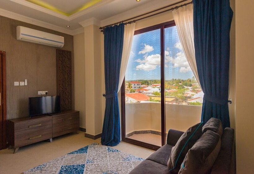 带城市景观的高级房间, Golden Tulip Zanzibar Resort