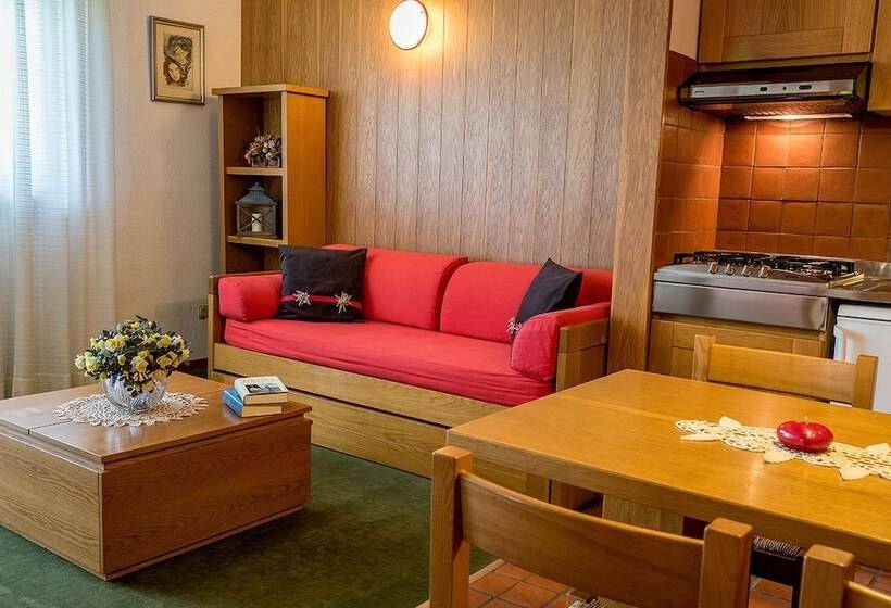 آپارتمان 1 خوابه, Residence Des Alpes