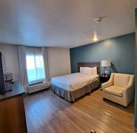 Номер Стандарт Адаптированный для Инвалидов, Woodspring Suites Fargo North Near Ndsu