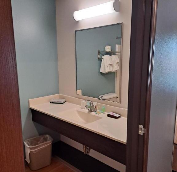 חדר סטנדרט שתי מיטות זוגיות, Woodspring Suites Fargo North Near Ndsu