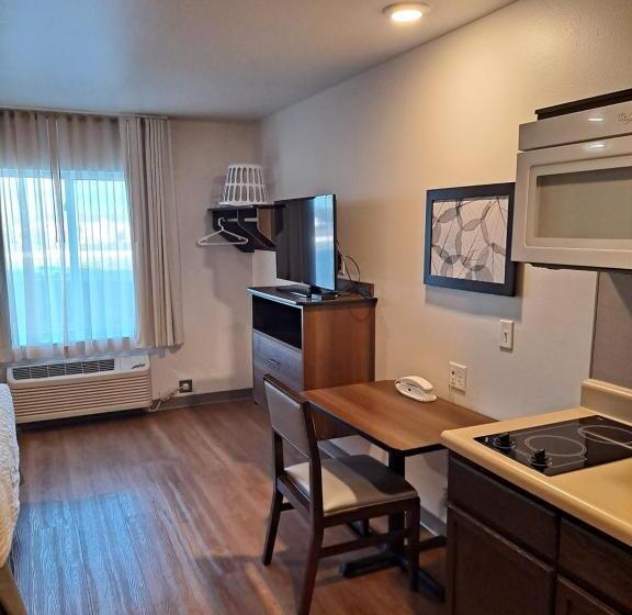 Номер Стандарт 2 Двуспальные Кровати, Woodspring Suites Fargo North Near Ndsu