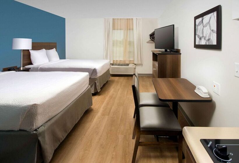 Номер Стандарт 2 Двуспальные Кровати, Woodspring Suites Fargo North Near Ndsu