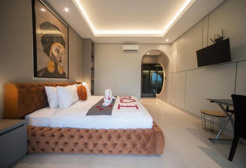Люкс Deluxe Кровать Кинг, Alsava Villa And Suites Canggu
