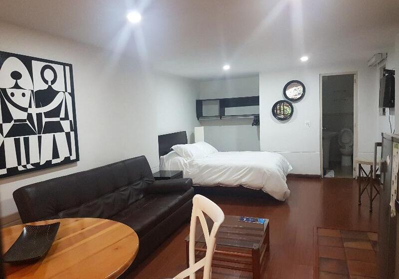 Apartamento 1 Dormitório, Apartaestudios La Candelaria