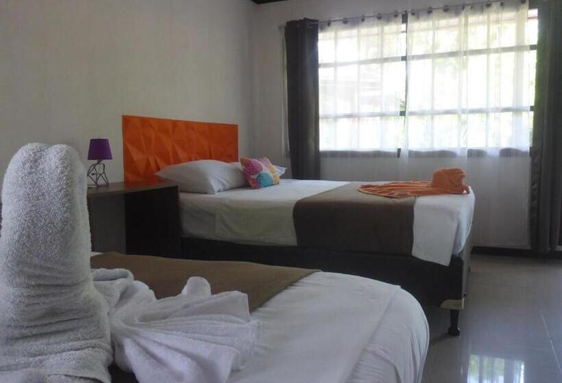 Номер Стандарт 2 Двуспальные Кровати, Aracari Garden Hostel