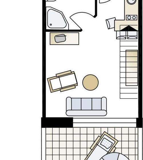 Apartamento 1 Dormitório, Aparthotel Seepanorama