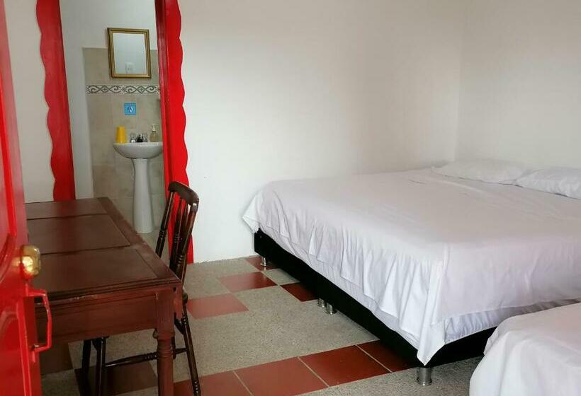 Quarto Triplo Estandar, Finca Hotel Santana Campestre Quindio