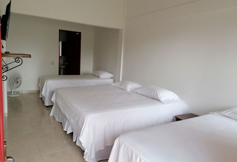 Quarto Familiar, Finca Hotel Santana Campestre Quindio