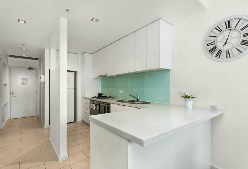 Апартаменты 1 Спальня Нижний Этаж, Waterfront Melbourne Apartments