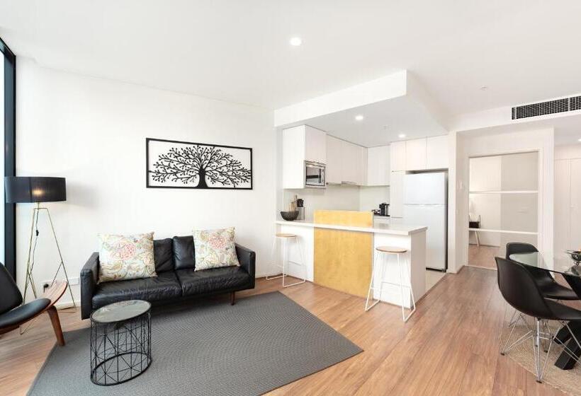 Апартаменты 2 Спальни с Террасой, Waterfront Melbourne Apartments