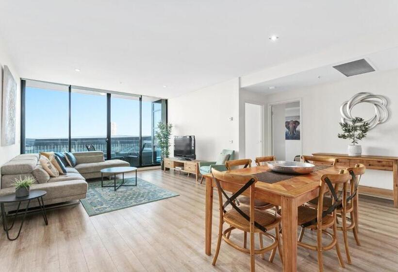 Апартаменты 3 Спальни, Waterfront Melbourne Apartments