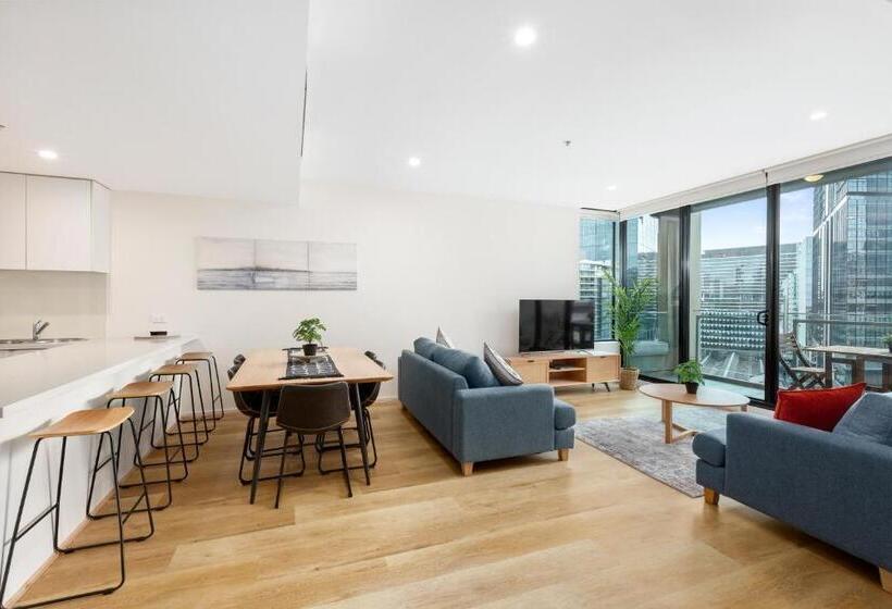 Апартаменты 3 Спальни, Waterfront Melbourne Apartments