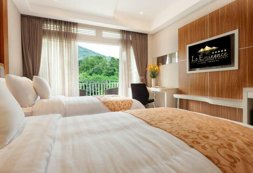 주니어 스위트 발코니, Le Eminence Puncak Hotel Convention & Resort
