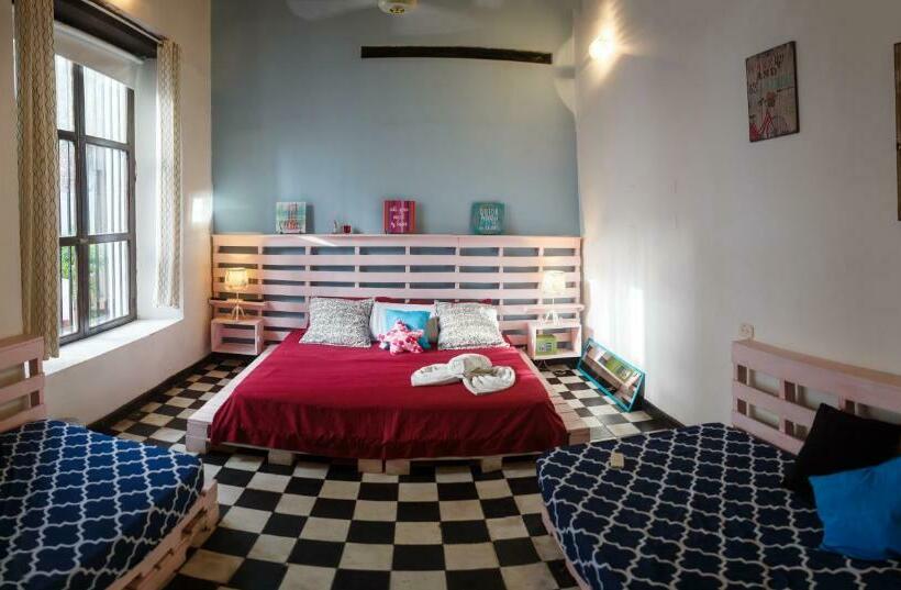 4인용 수피리어 룸, Aroha Villana Hostel