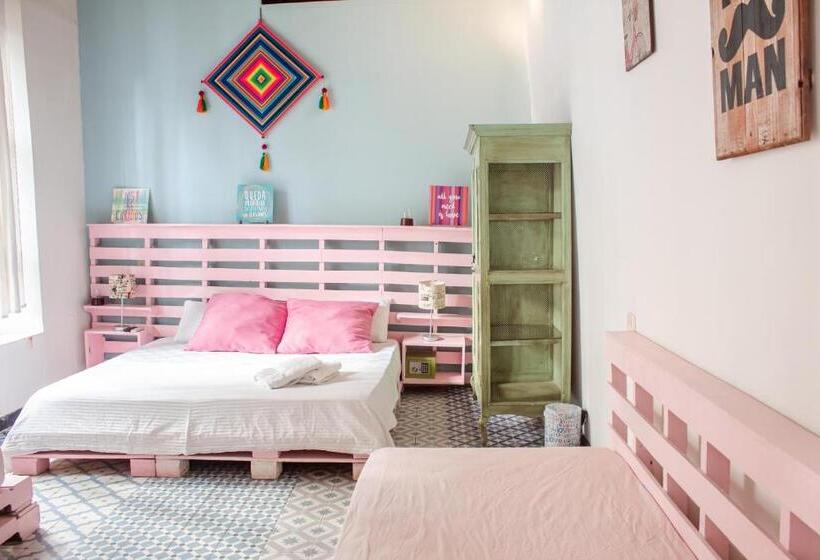 4인용 수피리어 룸, Aroha Villana Hostel