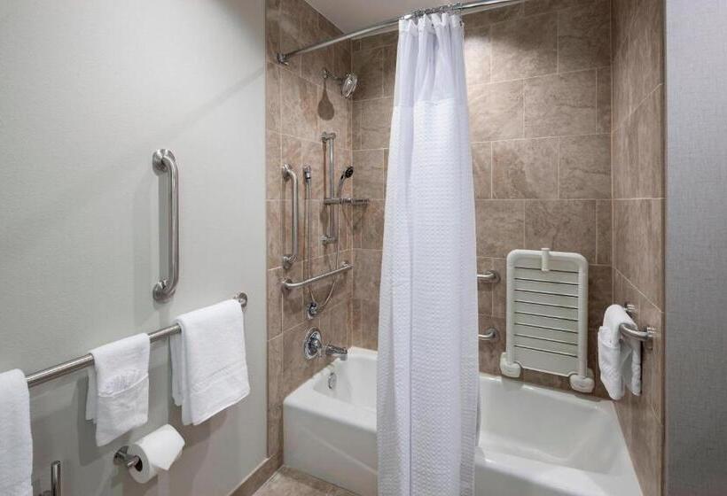 Номер Стандарт Кровать Кинг Адаптированный для Инвалидов, Courtyard By Marriott Dallas Plano/richardson