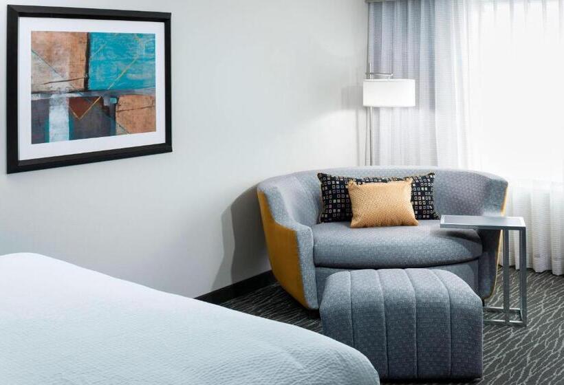 适合残疾人士使用的带超级大床的标准间, Courtyard By Marriott Dallas Plano/richardson