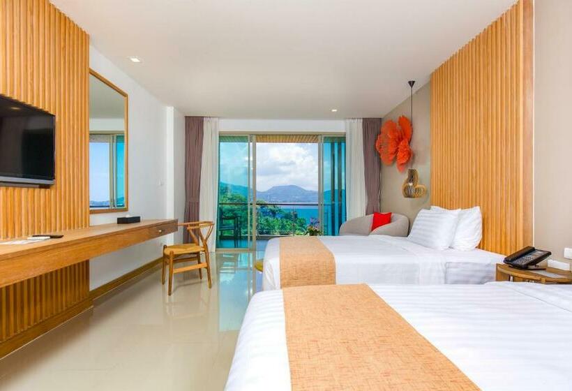 디럭스 룸, Wyndham Grand Phuket Kalim Bay