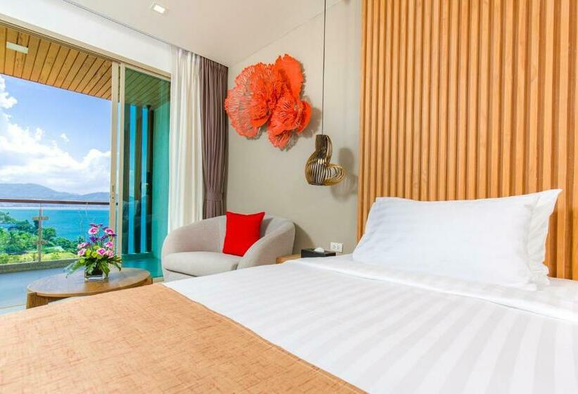 스탠다드 룸 킹사이즈 침대, Wyndham Grand Phuket Kalim Bay