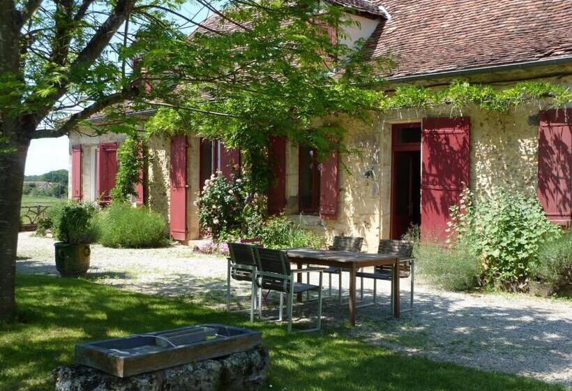 غرفة سوبيريور سرير كينج, Chambres D Hôtes   Dîners   Piscine   Centre Ville Bergerac 5km   Domaine De Bellevue Cottage