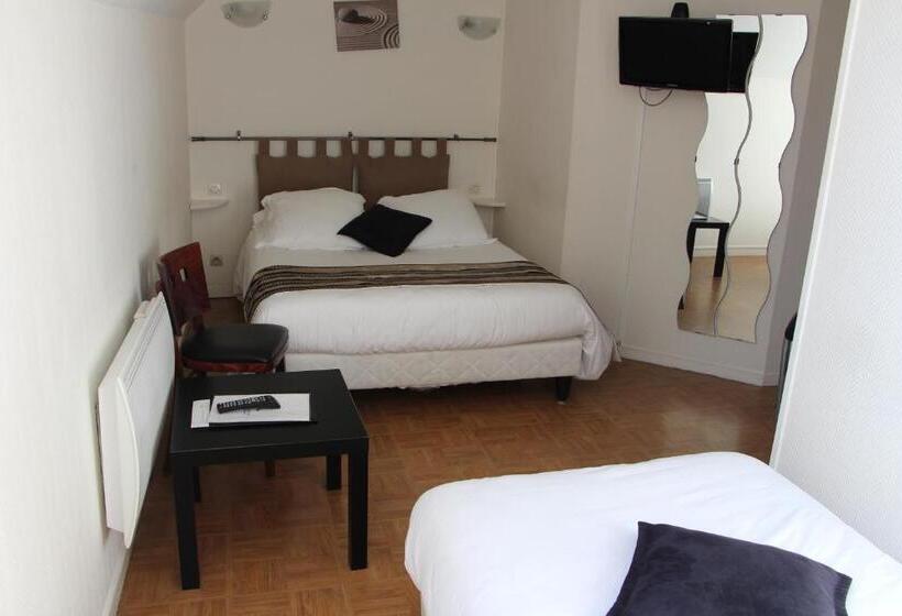 Номер Стандарт Трехместный, Logis   Hôtel De La Baie De Somme