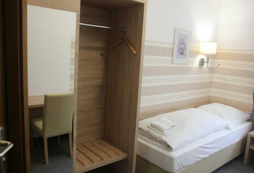 スタンダードシングルルーム, Airport Hotel Zum Taubengrund