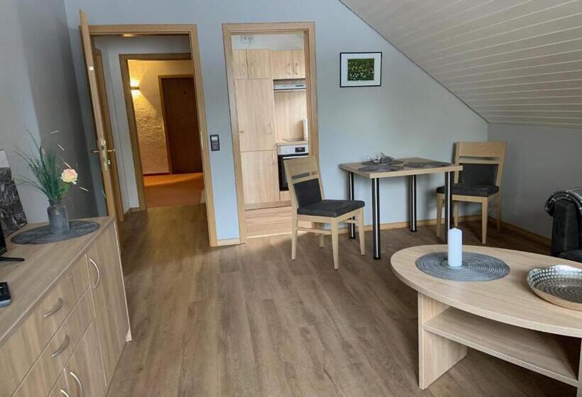 Апартаменты 1 Спальня с Балконом, Landhaus Fischer