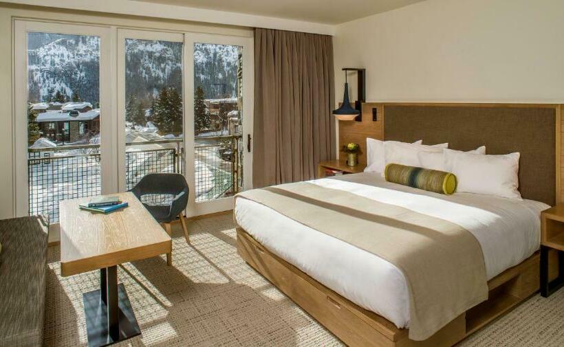 带大床的豪华间, Limelight Hotel Ketchum