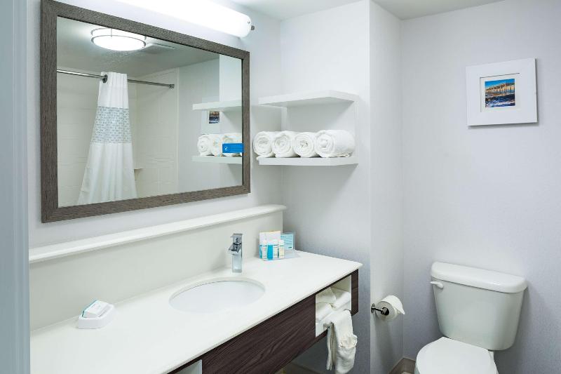 带大床的标准间, Hampton Inn Atlantic City/absecon
